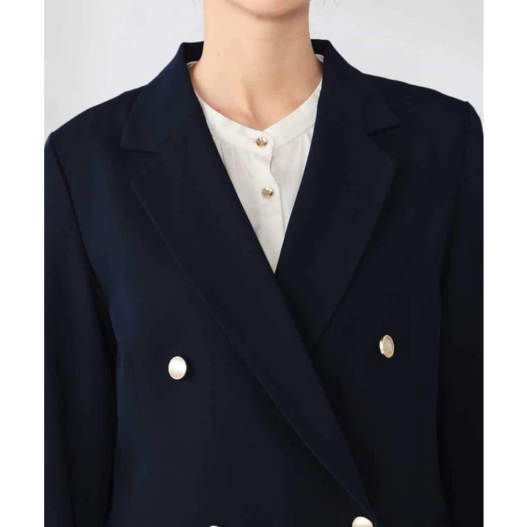 【洗える】ダブルブレストジャケット | a.v.v【WOMEN】 | 詳細画像42 