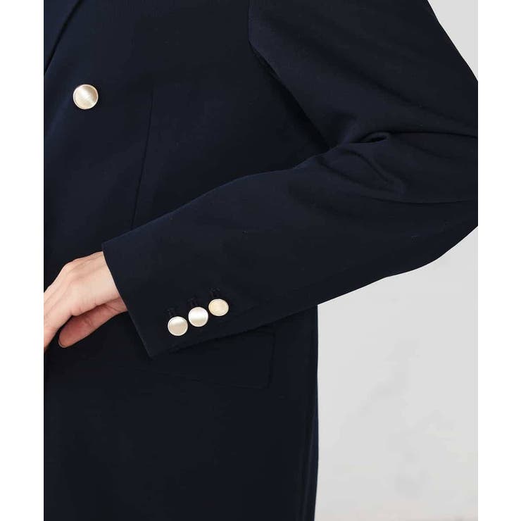 【洗える】ダブルブレストジャケット | a.v.v【WOMEN】 | 詳細画像43 