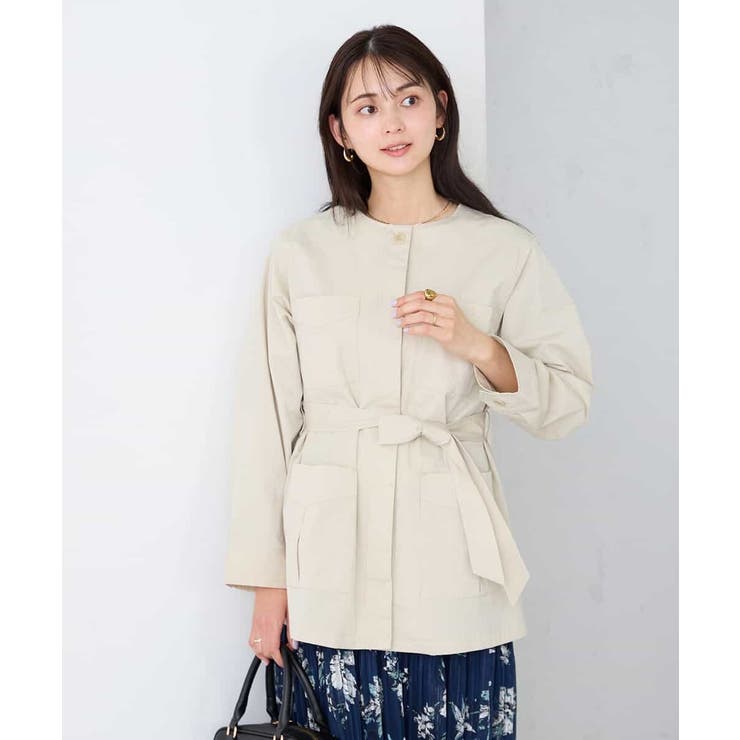グレージュ | サファリジャケット | a.v.v【WOMEN】