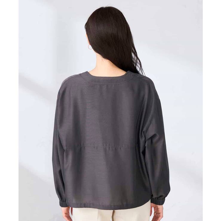 Vネックシアーブルゾン | a.v.v【WOMEN】 | 詳細画像18 