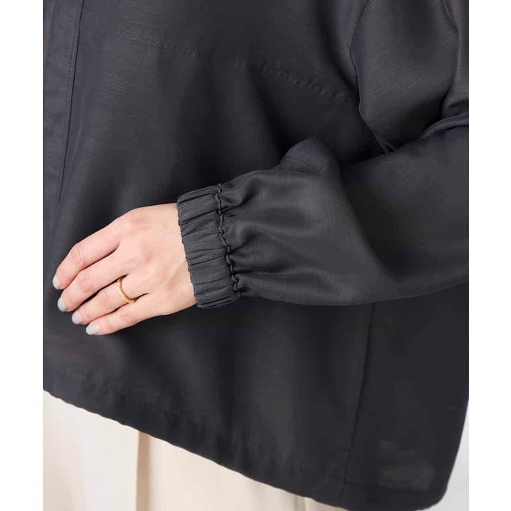 Vネックシアーブルゾン | a.v.v【WOMEN】 | 詳細画像20 