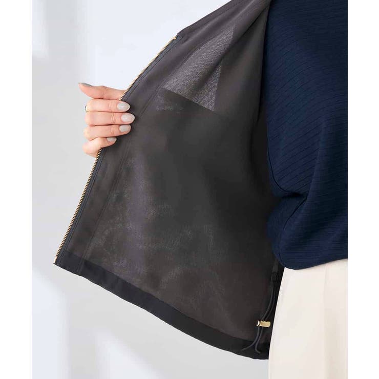 Vネックシアーブルゾン | a.v.v【WOMEN】 | 詳細画像23 