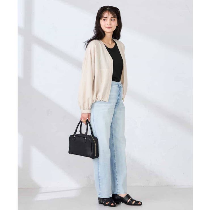 Vネックシアーブルゾン | a.v.v【WOMEN】 | 詳細画像7 