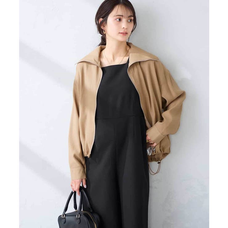 スタンドカラーセミシアーブルゾン | a.v.v【WOMEN】 | 詳細画像1 