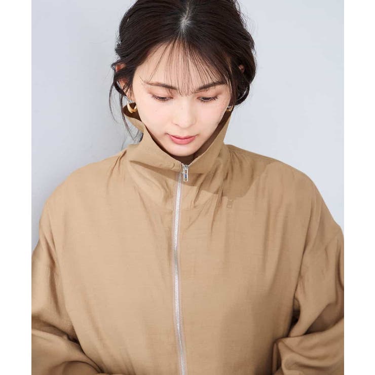 スタンドカラーセミシアーブルゾン | a.v.v【WOMEN】 | 詳細画像14 