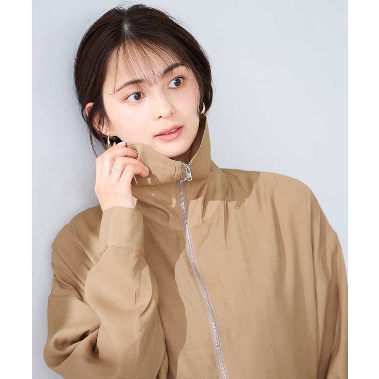 スタンドカラーセミシアーブルゾン | a.v.v【WOMEN】 | 詳細画像15 