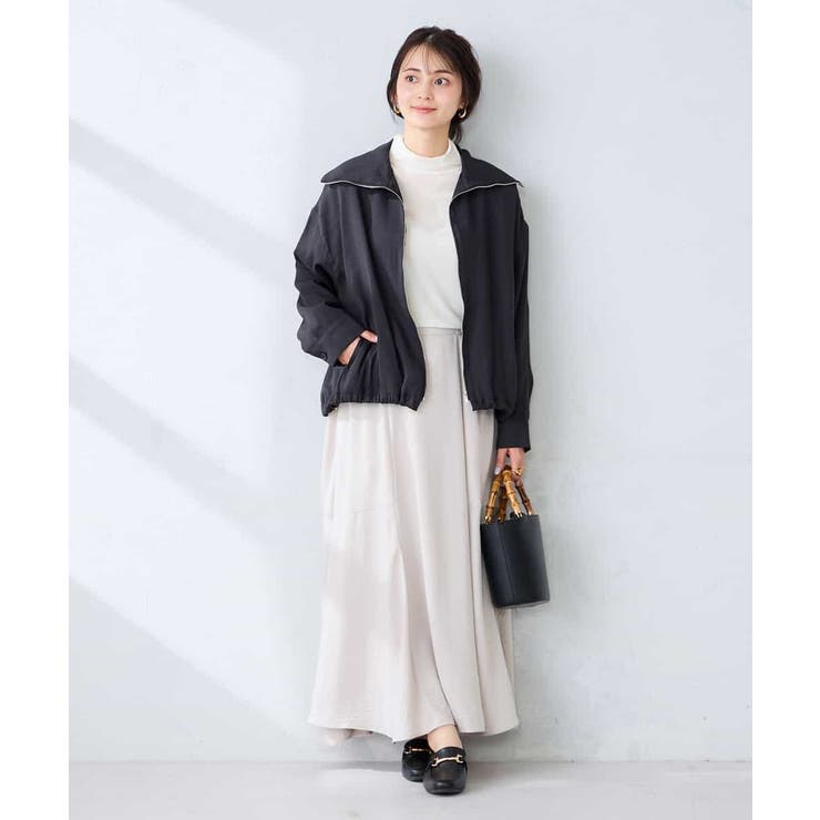 スタンドカラーセミシアーブルゾン | a.v.v【WOMEN】 | 詳細画像19 