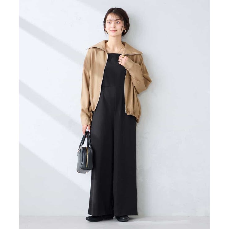 スタンドカラーセミシアーブルゾン | a.v.v【WOMEN】 | 詳細画像9 