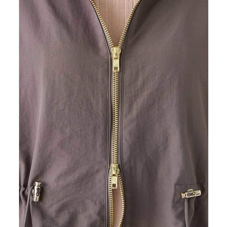 ウエストドロストノーカラーブルゾン | a.v.v【WOMEN】 | 詳細画像19 