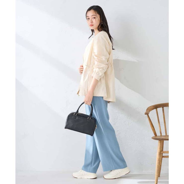 ウエストドロストノーカラーブルゾン | a.v.v【WOMEN】 | 詳細画像31 