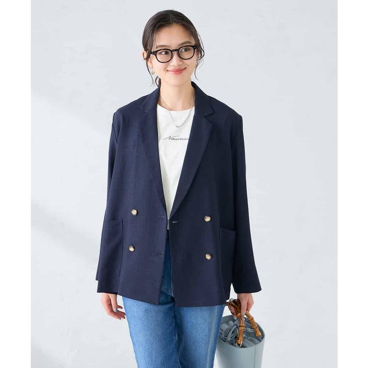 【接触冷感 UVカット 雑誌InRed(宝島社)5月号掲載】リネンライクダブルブ… | a.v.v【WOMEN】 | 詳細画像10 