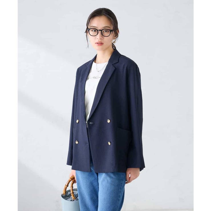 【接触冷感 UVカット 雑誌InRed(宝島社)5月号掲載】リネンライクダブルブ… | a.v.v【WOMEN】 | 詳細画像11 