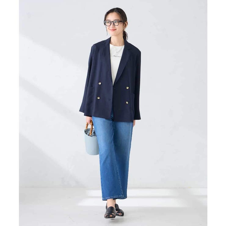 【接触冷感 UVカット 雑誌InRed(宝島社)5月号掲載】リネンライクダブルブ… | a.v.v【WOMEN】 | 詳細画像12 