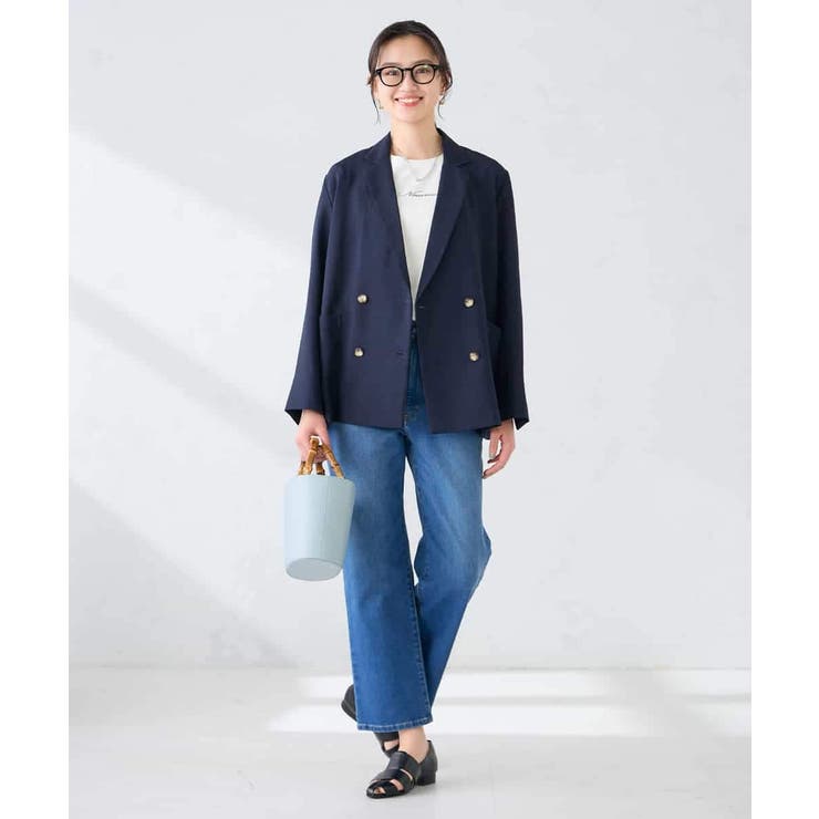 【接触冷感 UVカット 雑誌InRed(宝島社)5月号掲載】リネンライクダブルブ… | a.v.v【WOMEN】 | 詳細画像13 