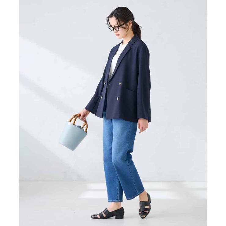 【接触冷感 UVカット 雑誌InRed(宝島社)5月号掲載】リネンライクダブルブ… | a.v.v【WOMEN】 | 詳細画像15 