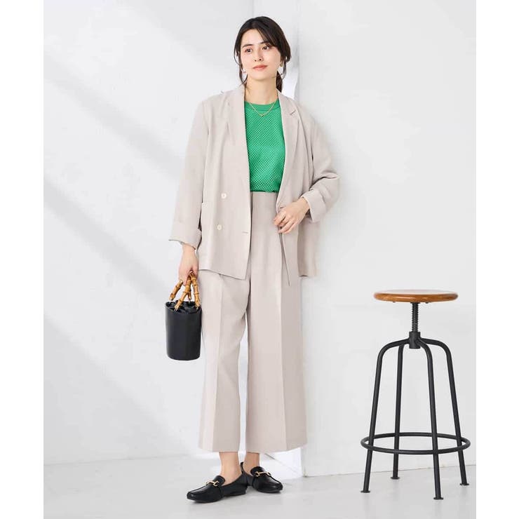 【接触冷感 UVカット 雑誌InRed(宝島社)5月号掲載】リネンライクダブルブ… | a.v.v【WOMEN】 | 詳細画像19 