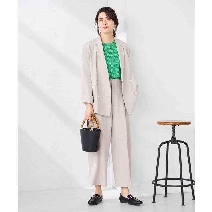 【接触冷感 UVカット 雑誌InRed(宝島社)5月号掲載】リネンライクダブルブ… | a.v.v【WOMEN】 | 詳細画像20 