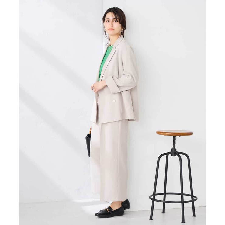 【接触冷感 UVカット 雑誌InRed(宝島社)5月号掲載】リネンライクダブルブ… | a.v.v【WOMEN】 | 詳細画像22 