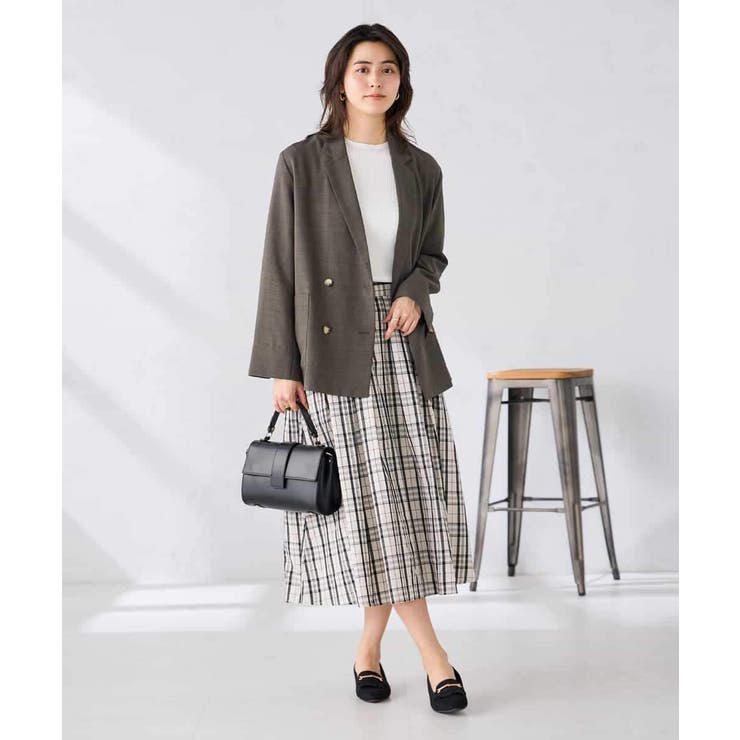 【接触冷感 UVカット 雑誌InRed(宝島社)5月号掲載】リネンライクダブルブ… | a.v.v【WOMEN】 | 詳細画像25 