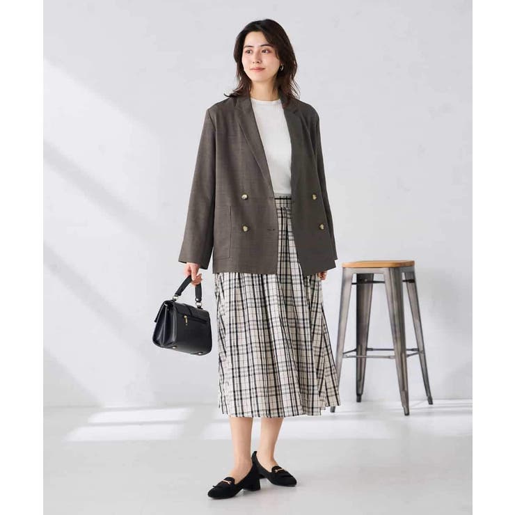 【接触冷感 UVカット 雑誌InRed(宝島社)5月号掲載】リネンライクダブルブ… | a.v.v【WOMEN】 | 詳細画像28 