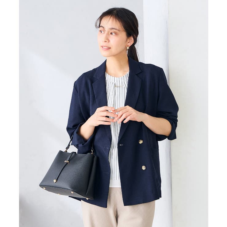 【接触冷感 UVカット 雑誌InRed(宝島社)5月号掲載】リネンライクダブルブ… | a.v.v【WOMEN】 | 詳細画像5 