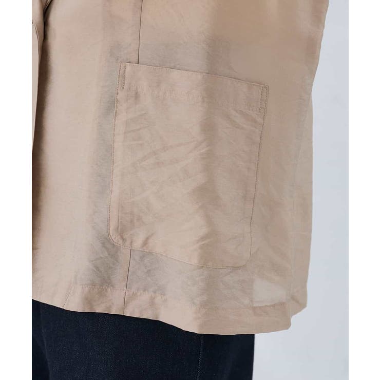 シアーシングルジャケット | a.v.v【WOMEN】 | 詳細画像12 