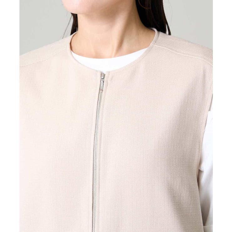 ギャザーヘムベスト | a.v.v【WOMEN】 | 詳細画像11 