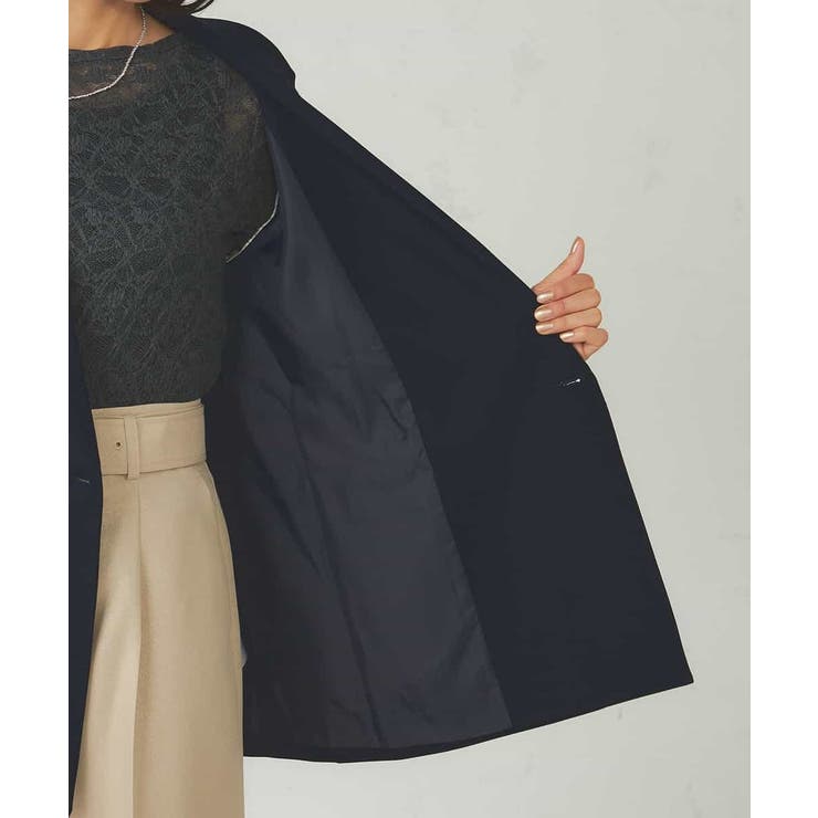 【マシンウォッシャブル】ダブルブレストジャケット | a.v.v【WOMEN】 | 詳細画像36 