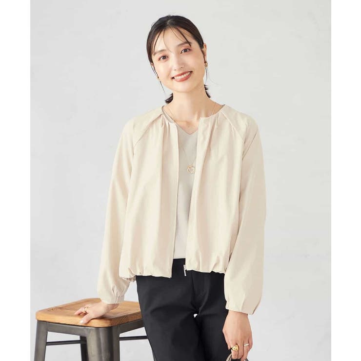 バルーンヘムブルゾン | a.v.v【WOMEN】 | 詳細画像2 