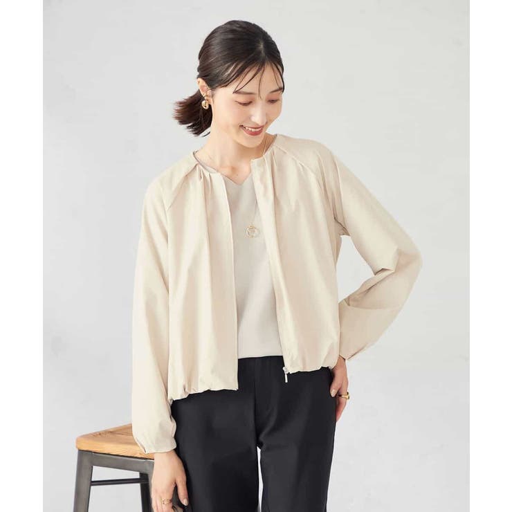 バルーンヘムブルゾン | a.v.v【WOMEN】 | 詳細画像3 