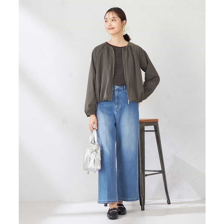 バルーンヘムブルゾン | a.v.v【WOMEN】 | 詳細画像9 