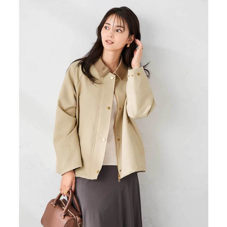 ステンカラーブルゾン | a.v.v【WOMEN】 | 詳細画像1 