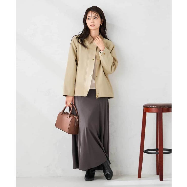 ステンカラーブルゾン | a.v.v【WOMEN】 | 詳細画像10 