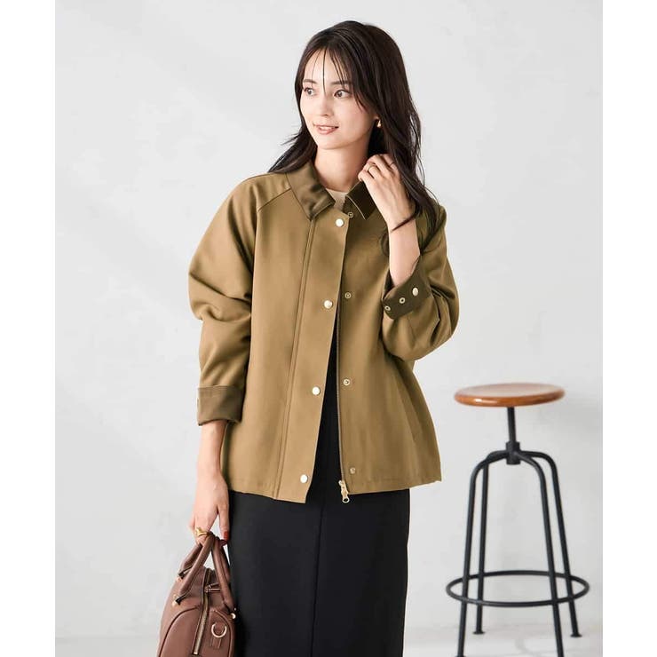 ステンカラーブルゾン | a.v.v【WOMEN】 | 詳細画像12 