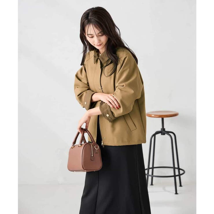 ステンカラーブルゾン | a.v.v【WOMEN】 | 詳細画像13 