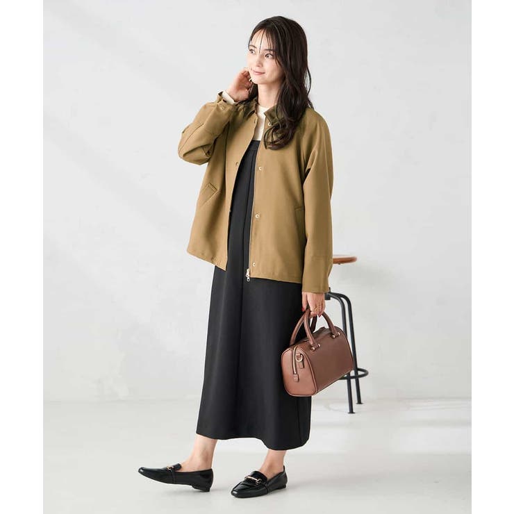 ステンカラーブルゾン | a.v.v【WOMEN】 | 詳細画像21 