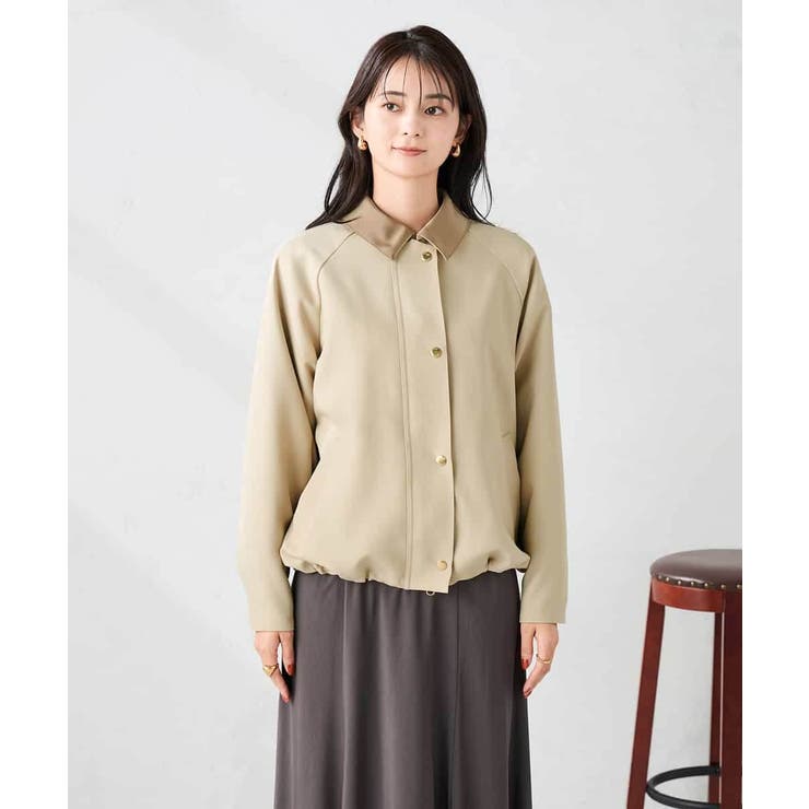 ステンカラーブルゾン | a.v.v【WOMEN】 | 詳細画像22 