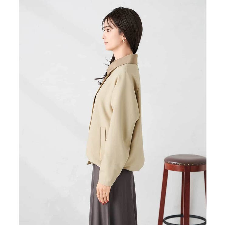 ステンカラーブルゾン | a.v.v【WOMEN】 | 詳細画像24 