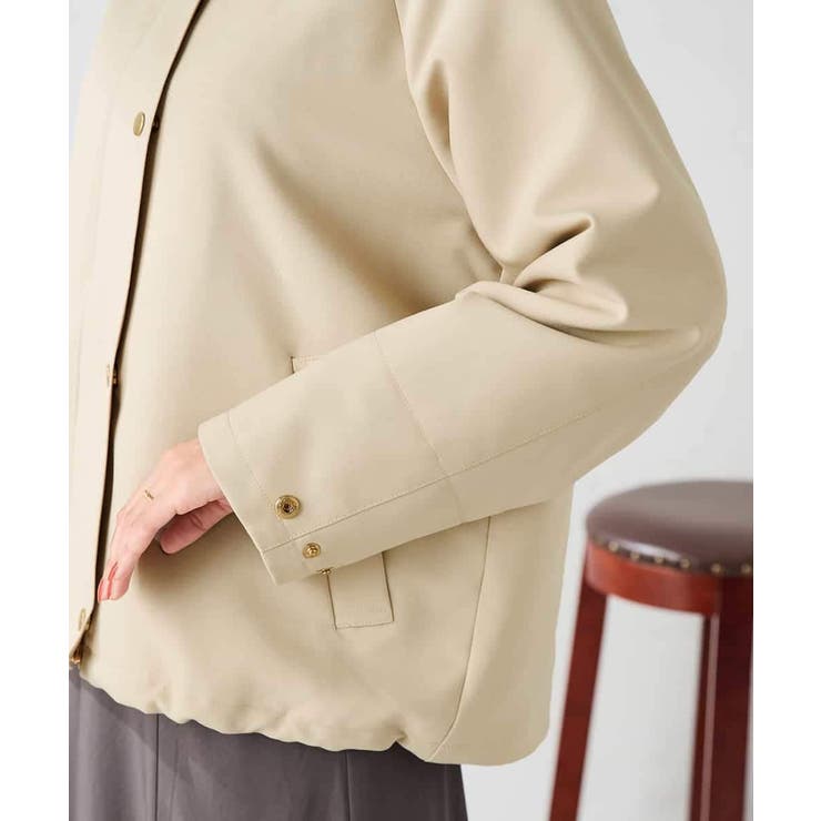 ステンカラーブルゾン | a.v.v【WOMEN】 | 詳細画像28 