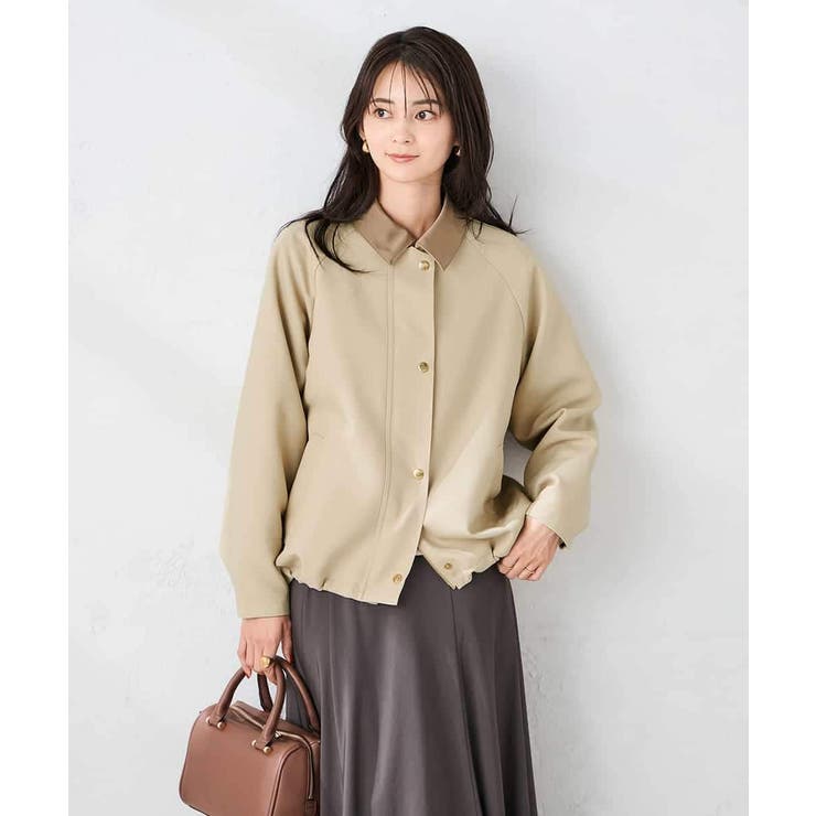 ステンカラーブルゾン | a.v.v【WOMEN】 | 詳細画像3 