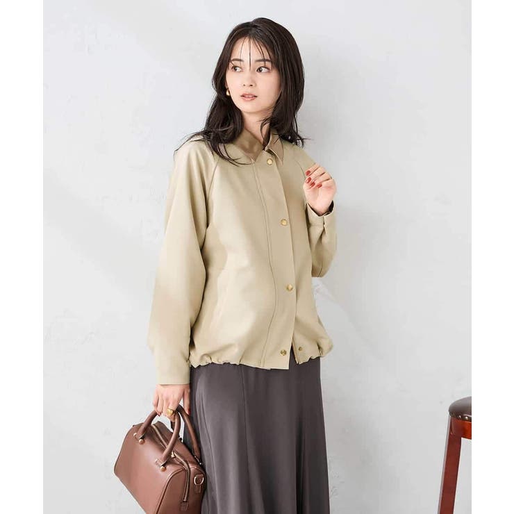 ステンカラーブルゾン | a.v.v【WOMEN】 | 詳細画像6 