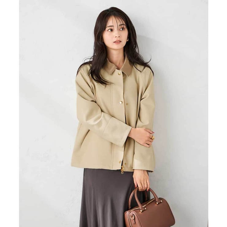 ステンカラーブルゾン | a.v.v【WOMEN】 | 詳細画像7 