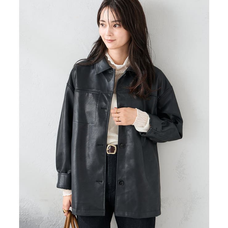 カバーオールジャケット | a.v.v【WOMEN】 | 詳細画像8 