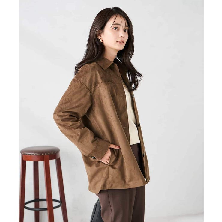 ブラウン | カバーオールジャケット | a.v.v【WOMEN】