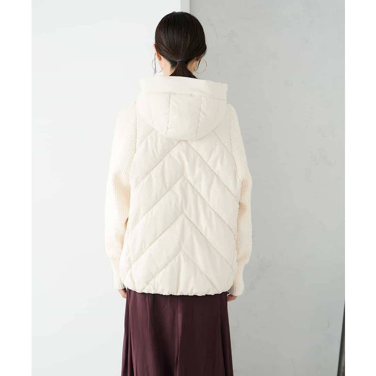 キルトニットドッキングジャケット | a.v.v【WOMEN】 | 詳細画像24 