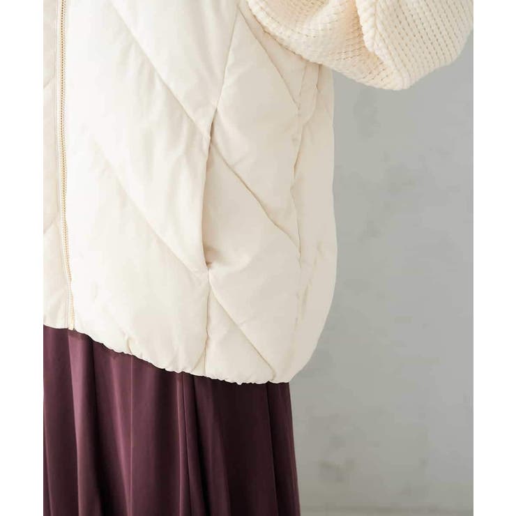 キルトニットドッキングジャケット | a.v.v【WOMEN】 | 詳細画像28 