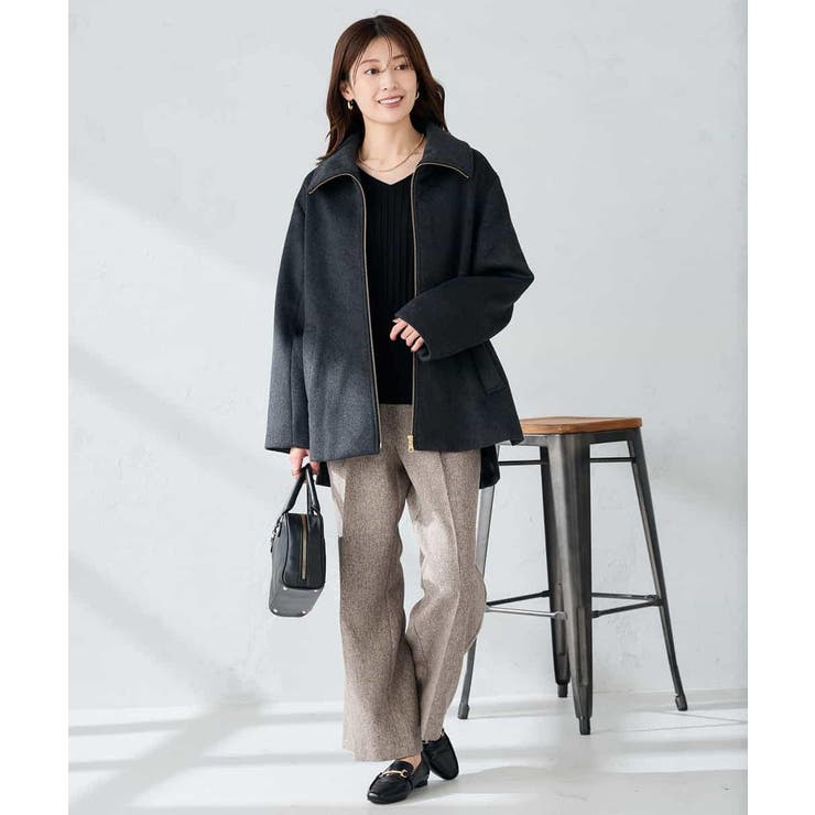 ステンカラージップジャケット | a.v.v【WOMEN】 | 詳細画像10 