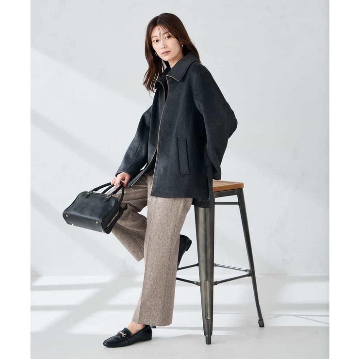 ステンカラージップジャケット | a.v.v【WOMEN】 | 詳細画像13 