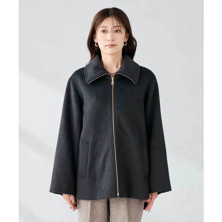 ステンカラージップジャケット | a.v.v【WOMEN】 | 詳細画像15 