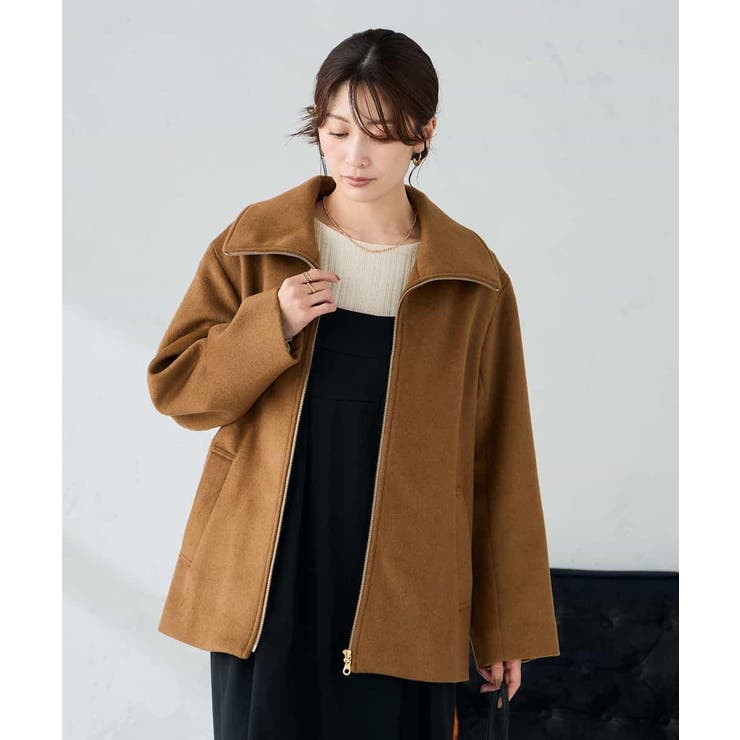 ステンカラージップジャケット | a.v.v【WOMEN】 | 詳細画像24 